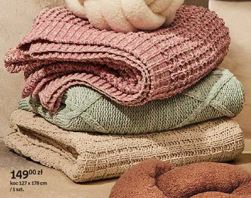 Koc empik home 127x178cm promocja w Empik