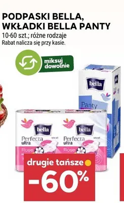 Podpaski bella, wkładki bella panty promocja w Stokrotka