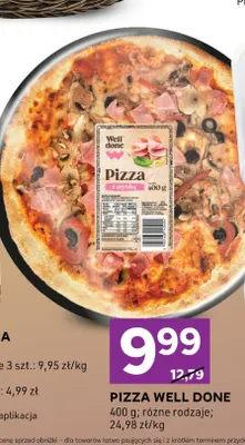 Pizza Well Done promocja w Stokrotka