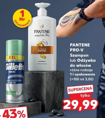 Szampon lub odżywka do włosów różne rodzaje promocja w Kaufland