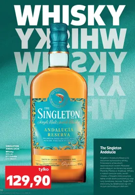 Whisky Grand macnish promocja w Kaufland