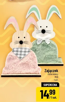 Zajączek różne kolory promocja w POLOmarket