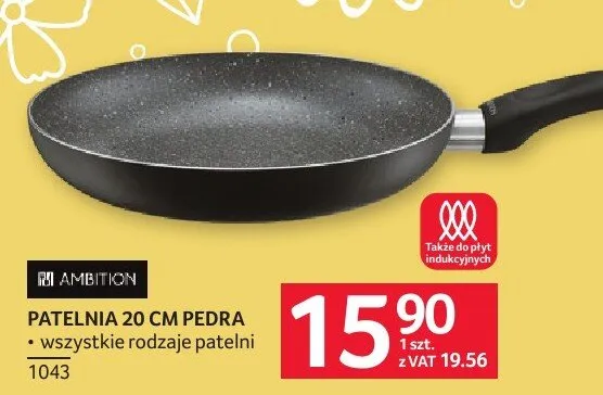 Patelnia 20 cm Pedra promocja w Selgros