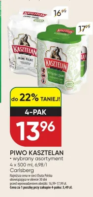 Piwo Kasztelan Carlsberg promocja w Chata Polska