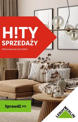 HITY sprzedaży, strona 0 promocja w Leroy Merlin