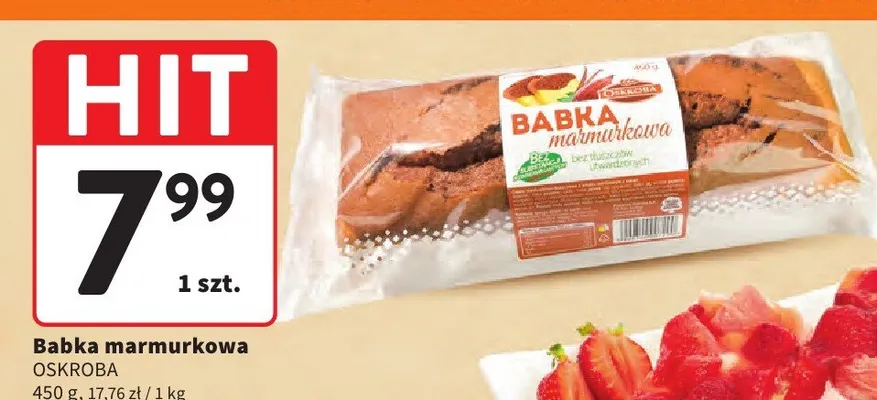 Babka marmurowa promocja w Intermarche