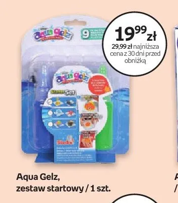 Zestaw startowy Aqua Gelz promocja w Empik