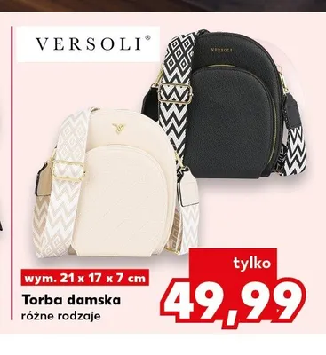 Torba damska VERSOLI 21x17x7cm promocja w Kaufland
