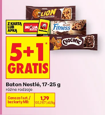 Baton Nestlé promocja w Biedronka