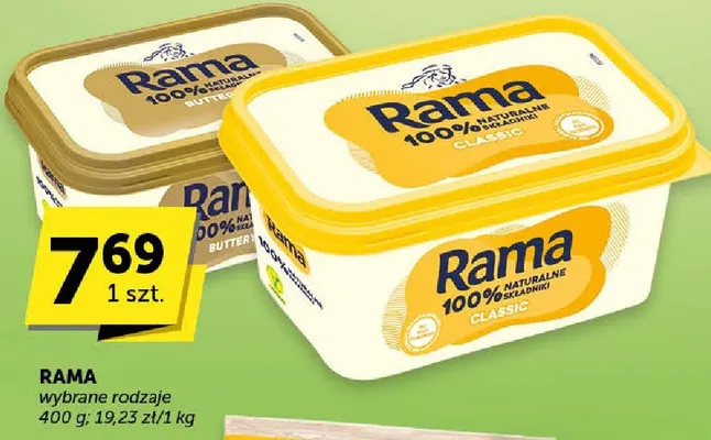 Margaryna Rama Classic promocja w Euro Sklep
