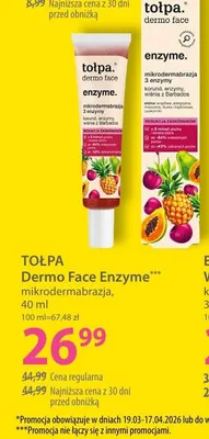 Mikrodermabrazja Dermo Face Enzyme promocja w Hebe
