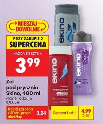 Żel pod prysznic różne rodzaje promocja w Biedronka