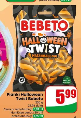 Pianki Halloween Twist Bebeto promocja w Dino