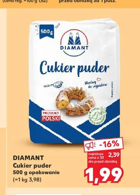 Cukier puder Diamant promocja w Kaufland