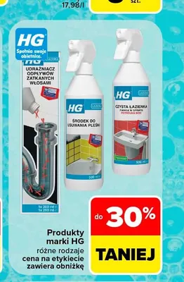 Produkty marki HG promocja w Carrefour