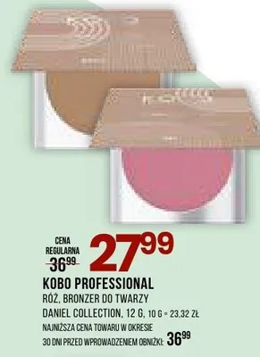 Róż, bronzer do twarzy Daniel Collection, 12g promocja w Drogerie Natura