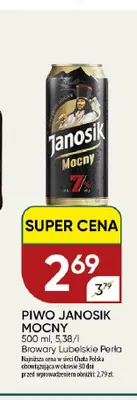 Piwo Janosik Mocny promocja w Chata Polska