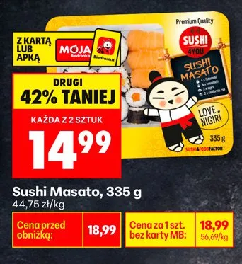Sushi Masato promocja w Biedronka