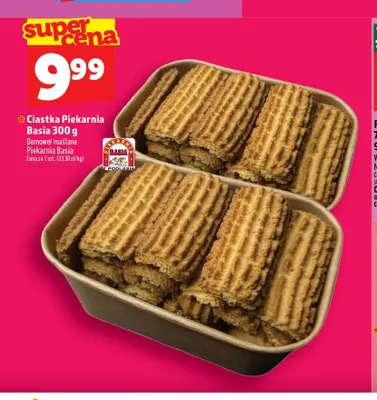 Ciastka Piekarnia Basia Domowe promocja w TOPAZ