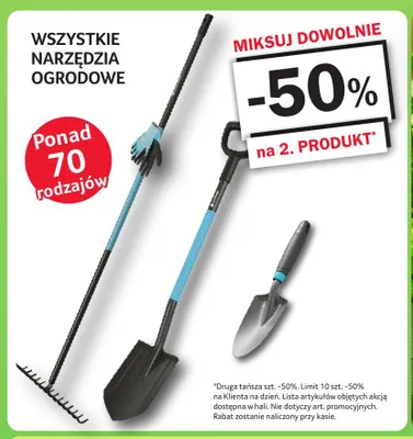 Narzędzia ogrodowe promocja w Selgros