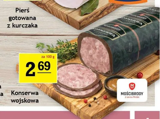Konserwa wojskowa Mościbrody promocja w Gram Market