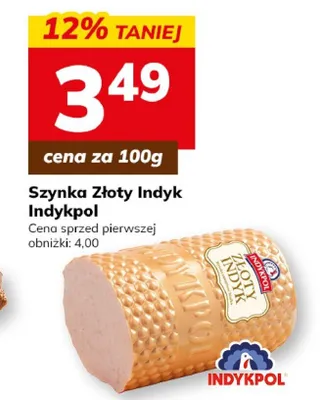 Szynka Złoty Indyk promocja w Hitpol