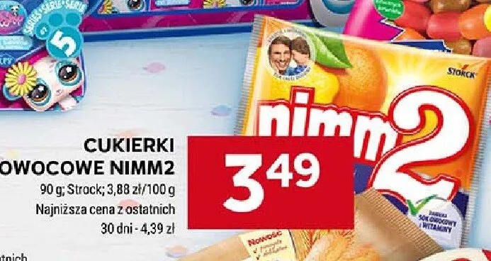 Cukierki owocowe nimm2 Storck promocja w Stokrotka