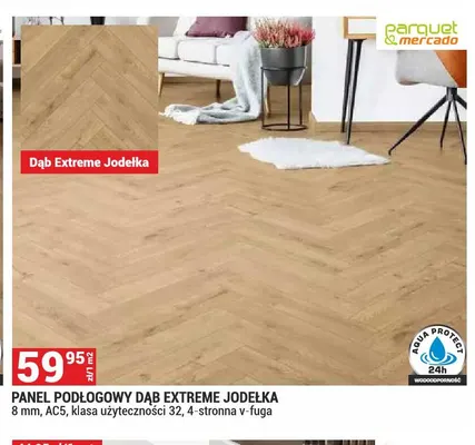 Panel podłogowy Dąb Extreme Jodełka Parquet & Mercado promocja w Merkury Market