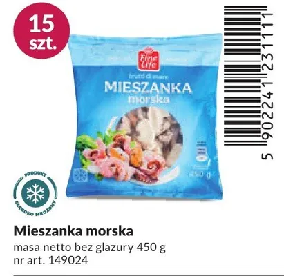 Mieszanka morska promocja w Makro