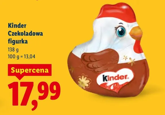 Czekoladowa figurka promocja w Lidl