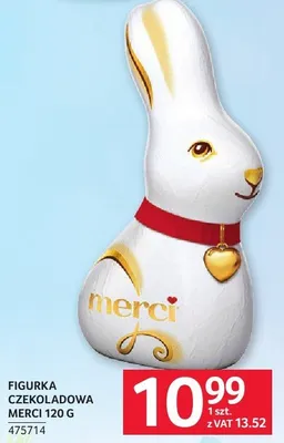 Figurka czekoladowa Merci 120g promocja w Selgros