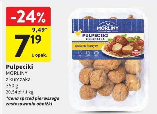 Pulpeciki z kurczaka promocja w Intermarche
