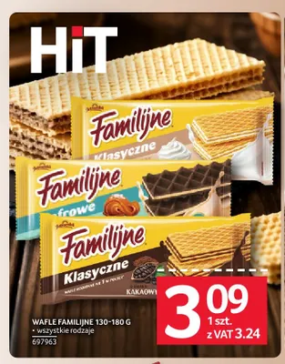 Wafle Familijne promocja w Selgros
