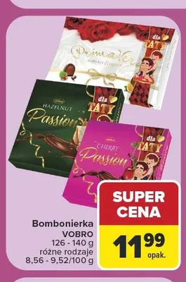 Bombonierka Cherry Passion Vobro promocja w Carrefour