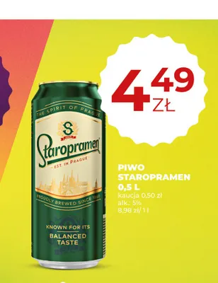 Piwo Staropramen promocja w Duży Ben