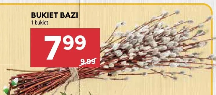 Bukiet bazi promocja w Stokrotka