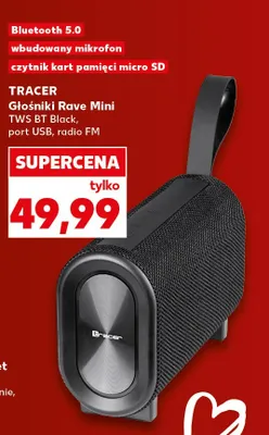 Głośnik bezprzewodowy Tracer Rave Mini promocja w Kaufland