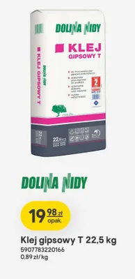 Klej gipsowy T DOLINA NIDY promocja w Castorama