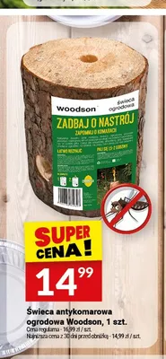 Świeca antykomarowa ogrodowa Woodson promocja w Twój Market