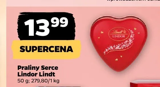 Praliny Serce promocja w Netto