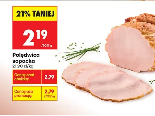 Polędwica sopocka promocja w Biedronka
