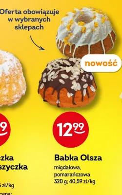 Babka migdałowa promocja w Żabka