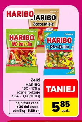 Żelki Haribo promocja w Carrefour