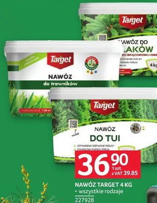 Nawóz Target 4 kg promocja w Selgros