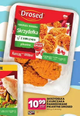 Skrzydełka z kurczaka panierowane pikantne Drosed promocja w Stokrotka