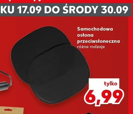 Samochodowa osłona przeciwsłoneczna promocja w Kaufland