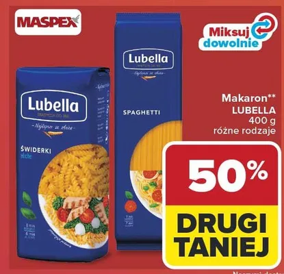 Makaron Lubella promocja w Carrefour