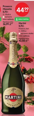 Wino musujące Asti Martini promocja w Żabka