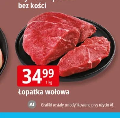 Łopatka wołowa promocja w Leclerc