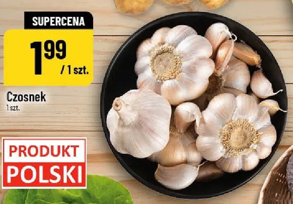Czosnek promocja w POLOmarket